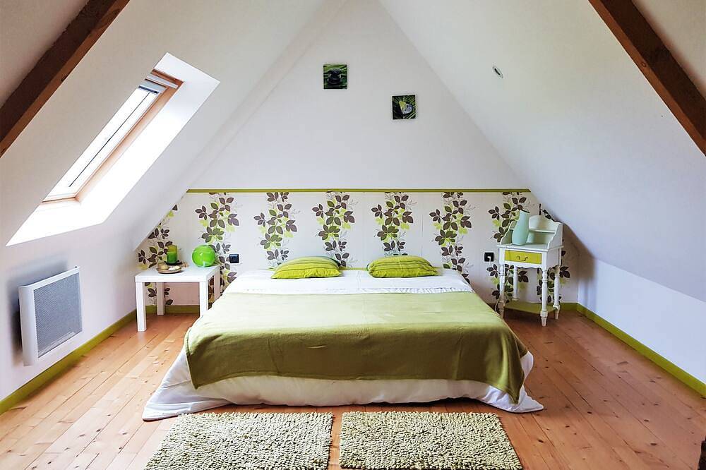 Gîte accessible 6 personnes, vue sur vignoble, proche plages in Pouldergat, Région de Quimper