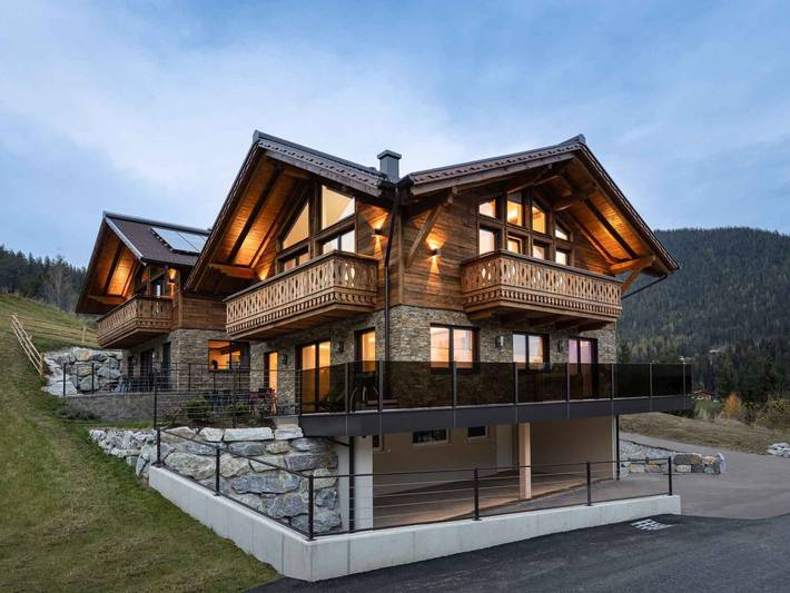 Ferienhaus für 8 Personen, mit Garten und Ausblick sowie Sauna, kinderfreundlich - 1