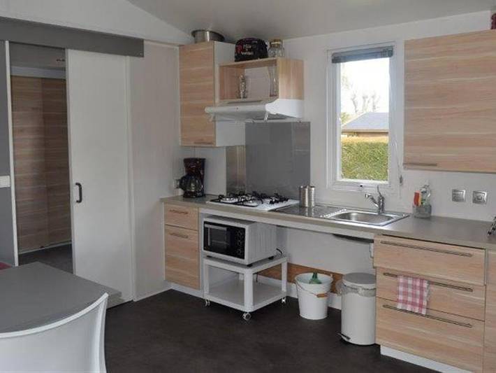 Camping Chateau de Bouafles - Mobilheim 4 personen - 120 in Bouafles, Les Andelys und Umgebung