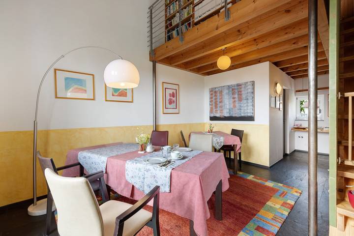 Camera doppia 1 nella Gästezimmer Haus Schmetterling a Radolfzell sul Lago di Costanza in Strandbad (Radolfzell am Bodensee), Radolfzell am Bodensee