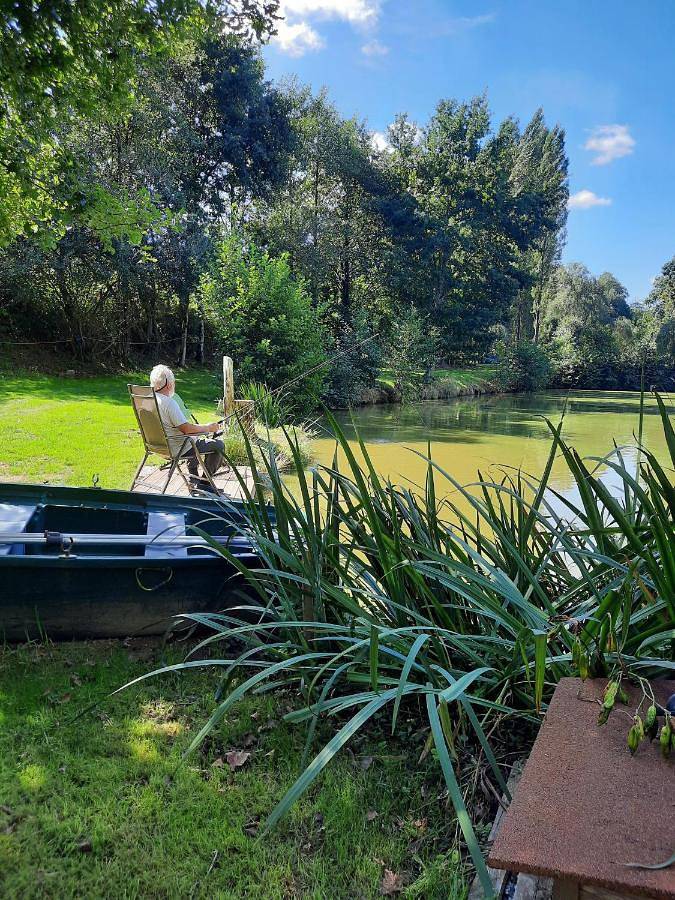 Maison de vacances pour 3 personnes, avec jardin et vue sur le lac ainsi que piscine et vue, animaux acceptés dans Mayenne - 4