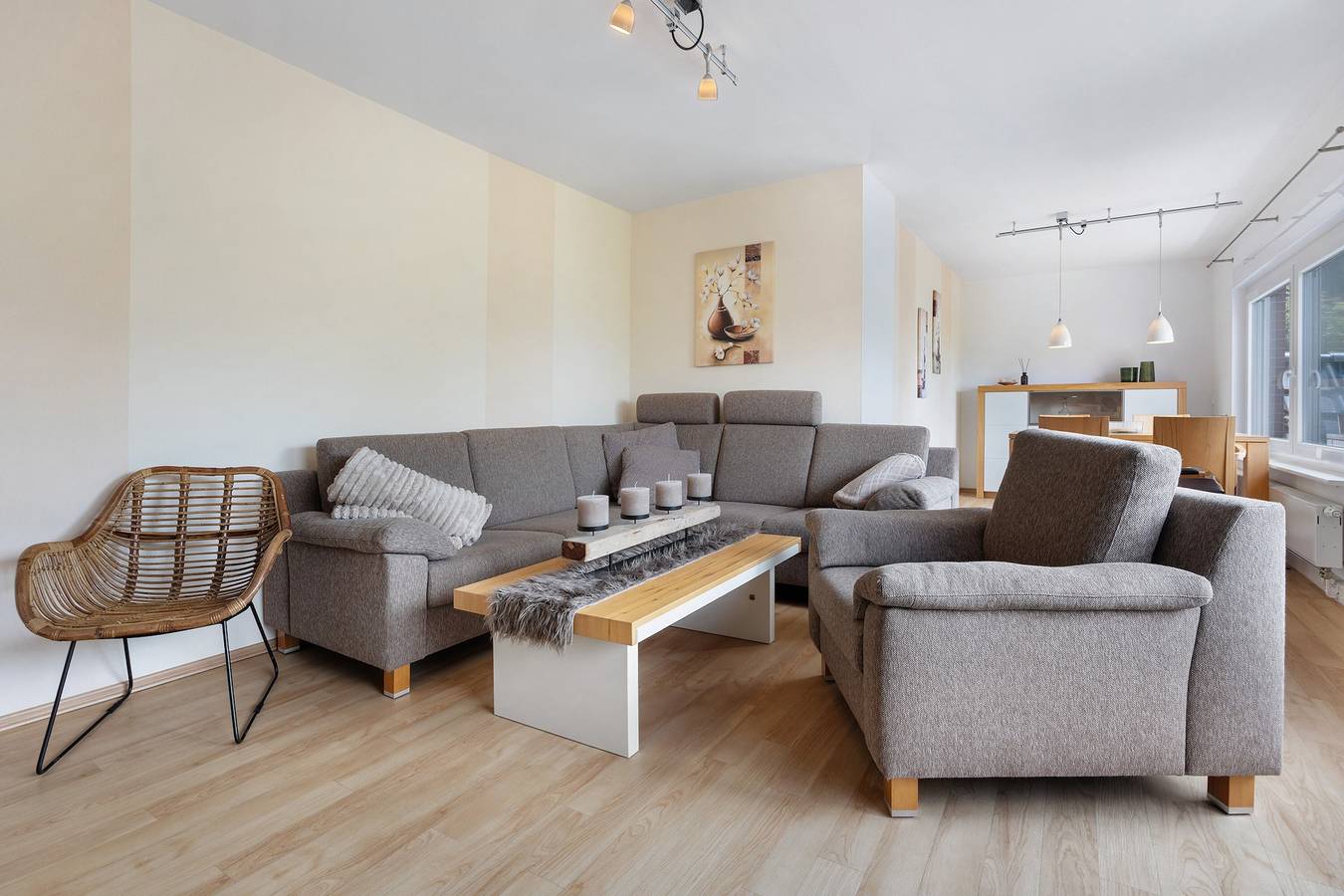 Apartamento entero, Apartamento 'Hus An´t Water' con vistas al mar, Wi-Fi y aire acondicionado in Wunstorf, Steinhuder Meer