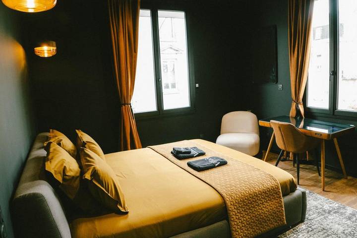 Hôtel pour 2 personnes, avec Terrasse ainsi que Jacuzzi et Jardin