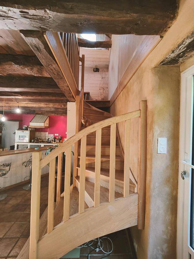 Gîte pour 4 personnes, avec Terrasse ainsi que Jardin et Vue à Ménéac - 3