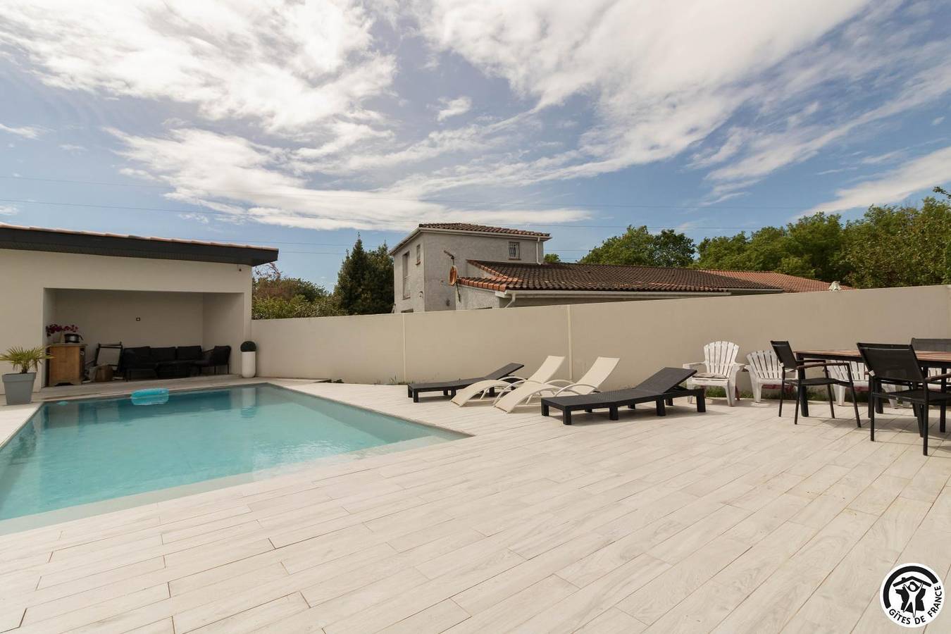Gîte voor 6 personen met zwembad in Merville, Haute-Garonne