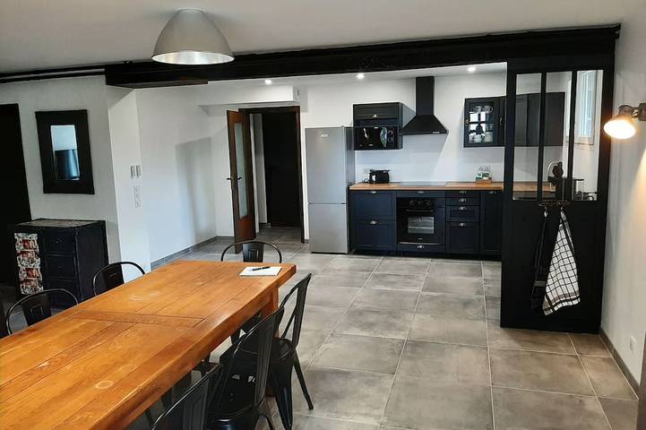 Appartement de vacances pour 6 personnes, avec Terrasse et Jardin