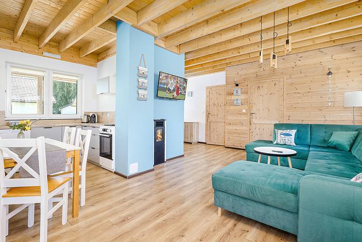 Ferienhaus für 8 Personen, mit Balkon und Terrasse sowie Garten in Mielno - 4