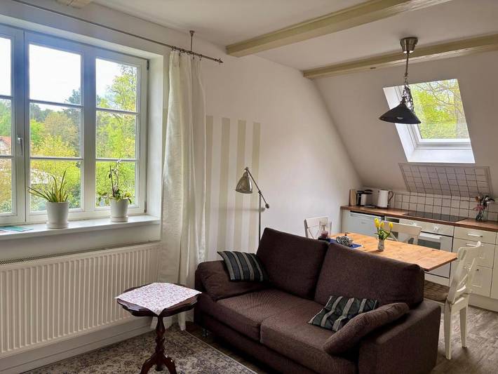 Ferienwohnung für 3 Personen, mit Terrasse und Garten in Neuglobsow - 4