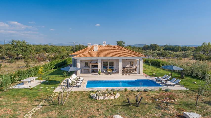 "Villa Marija Sibenik" nearby Sibenik - Crovillas in Dalmatinisches Zagora