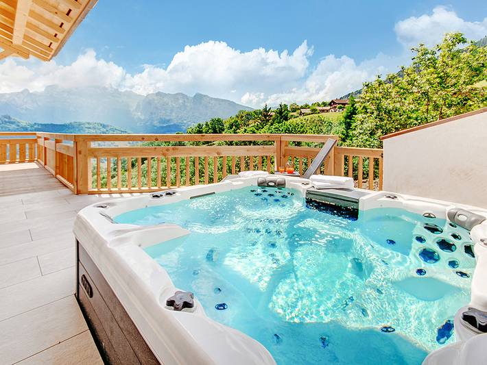 Chalet pour 14 personnes, avec vue ainsi que sauna et terrasse, animaux acceptés à Manigod - 3