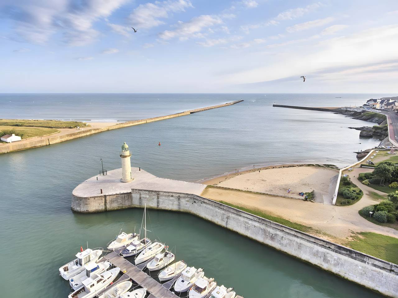 Ganze Wohnung, Appartement „Résidence de la Plage“ mit privater Terrasse und Balkon in Saint-Gilles-Croix-de-Vie, Loire-Tal