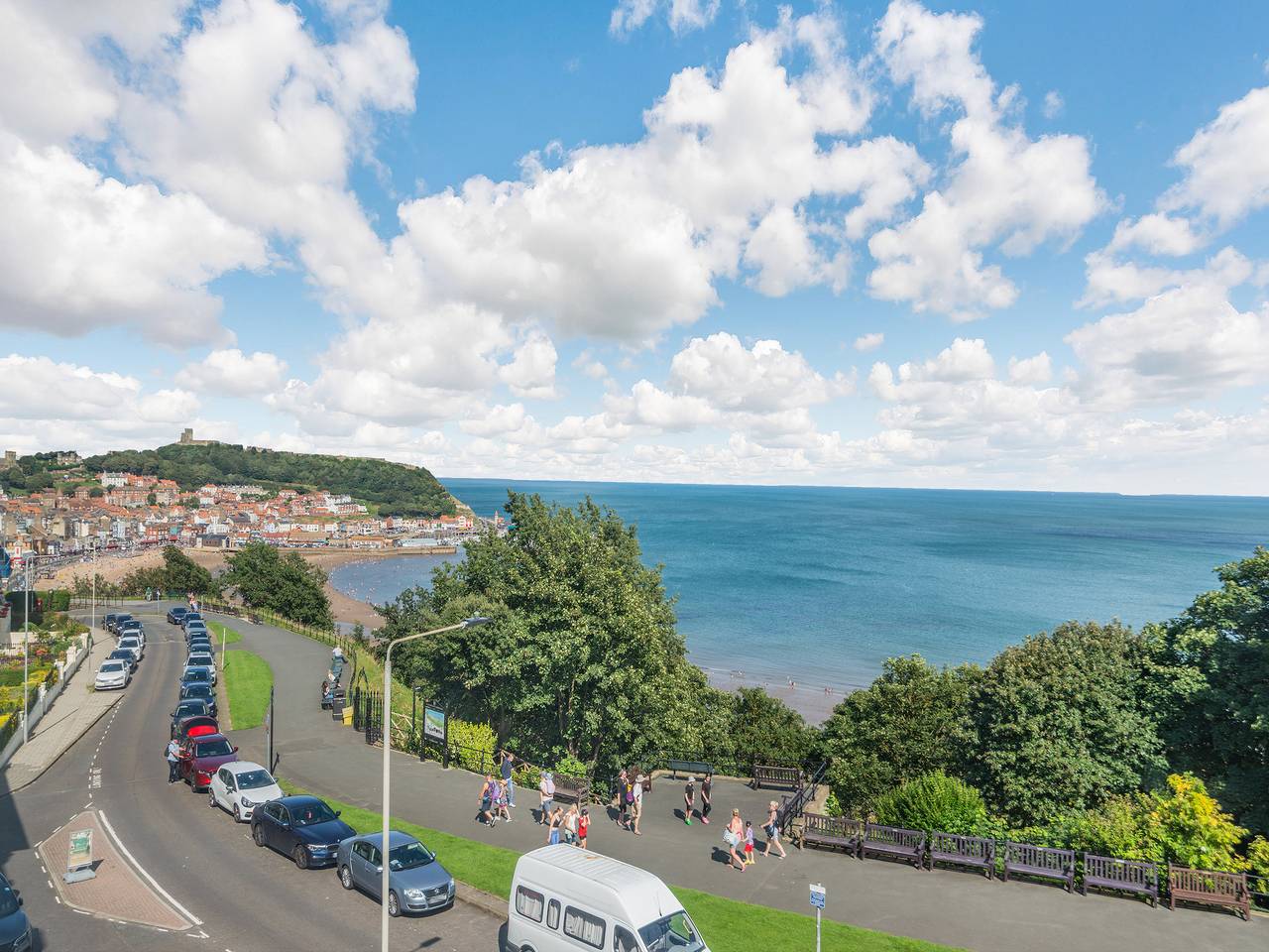 Sea View at The Oaklands in Scarborough, Parc national des North York Moors
