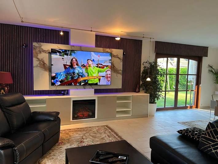 Vakantiehuis voor 12 personen, with tuin and sauna as well as whirlpool in Aalst