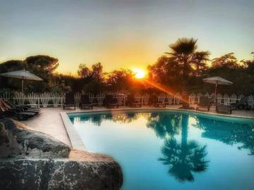 Camping für 2 Personen, mit Pool in Latium
