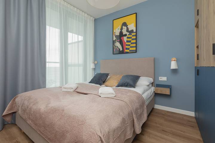 Ferienwohnung für 4 Personen, mit Balkon/Terrasse in Mielno - 3