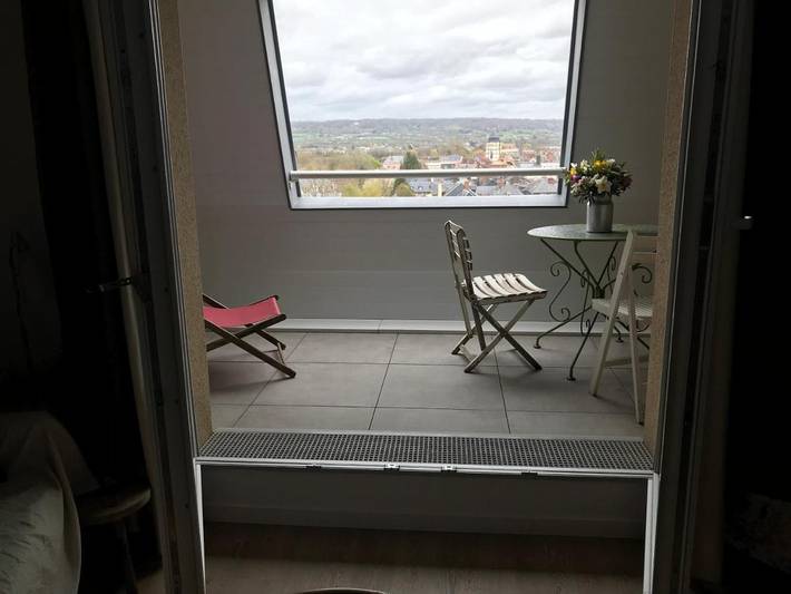 Ferienwohnung für 2 Personen, mit Ausblick und Balkon - 1