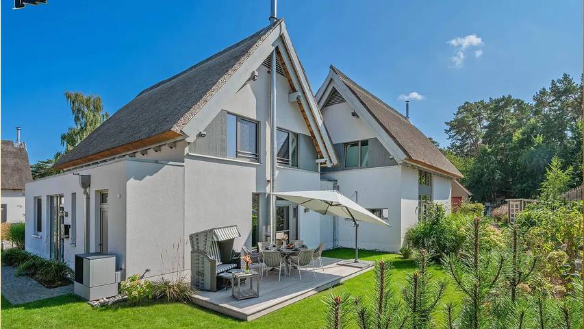 Ferienhaus für 6 Personen, mit Garten und Sauna sowie Terrasse in Loddin - 2