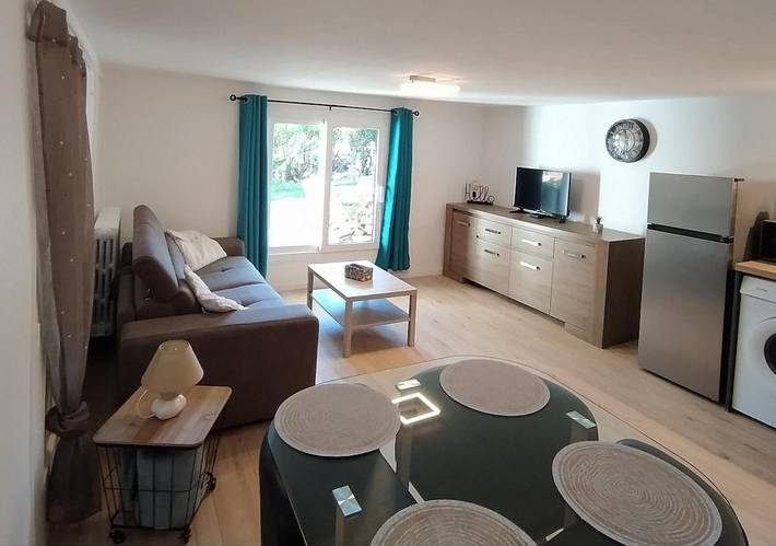 Appartement de vacances pour 2 personnes, avec jardin