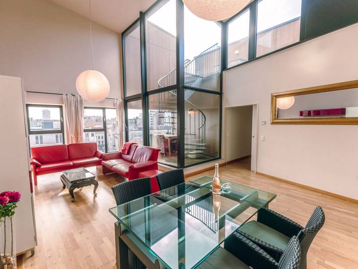 Ferienwohnung für 4 Personen, mit Balkon und Terrasse sowie Garten in Oostende