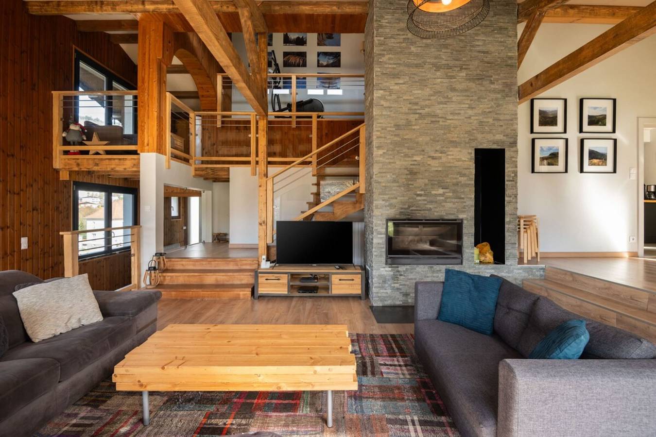 L'Esprit Chalet ⭐ Maison 14 personnes • Sauna • Jardin privatif in La Bresse, Parc naturel régional des Ballons des Vosges