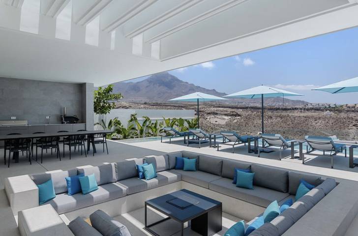 Villa für 10 Personen, mit Terrasse und Whirlpool sowie Garten in Adeje - 4