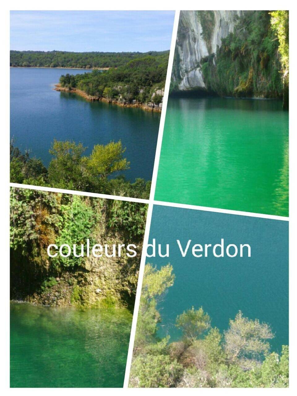 Bio verdon in Régusse, Région de Brignoles
