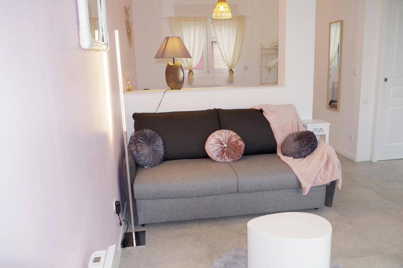 Appartement entier, Grand studio La Sensée - Parking privé, Terrasse, Netflix, au calme in Hem-Lenglet, Département Nord