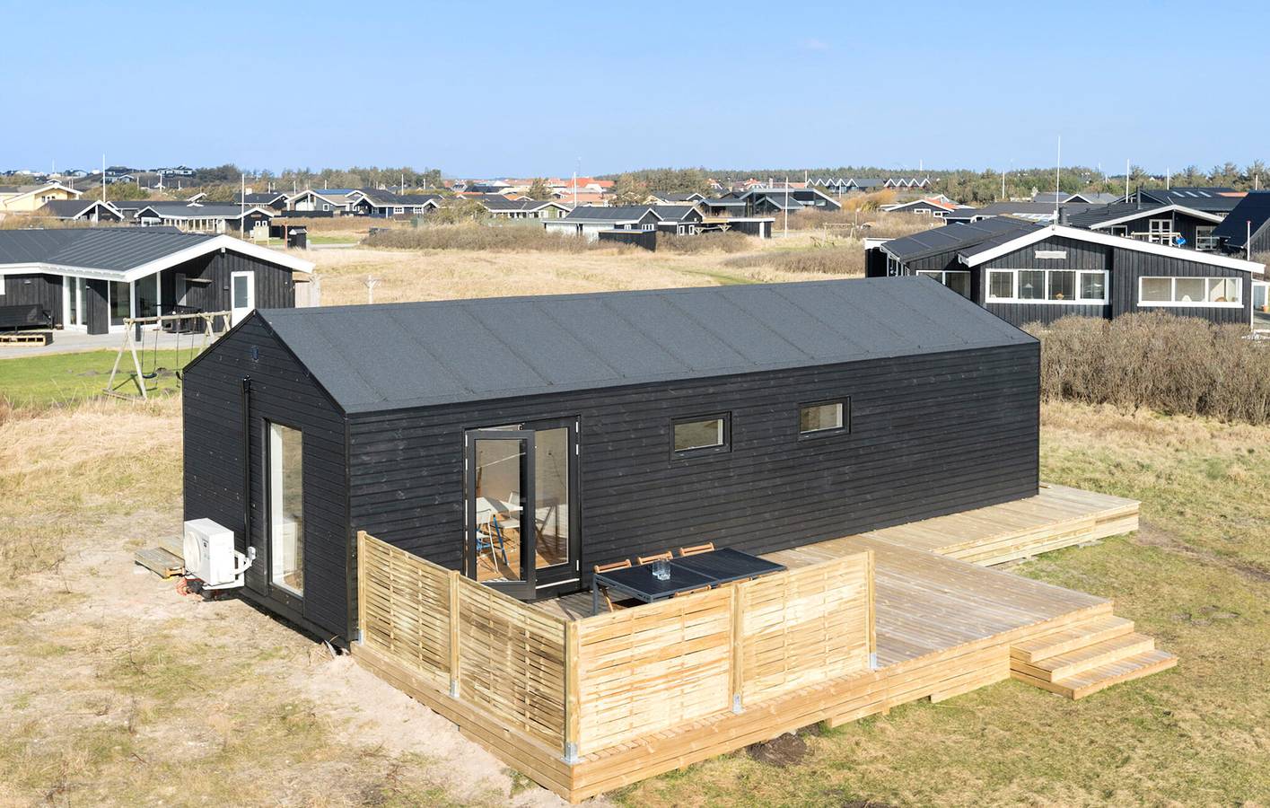 Holiday home for 6 people with terrace in Løkken, Hjørring Region