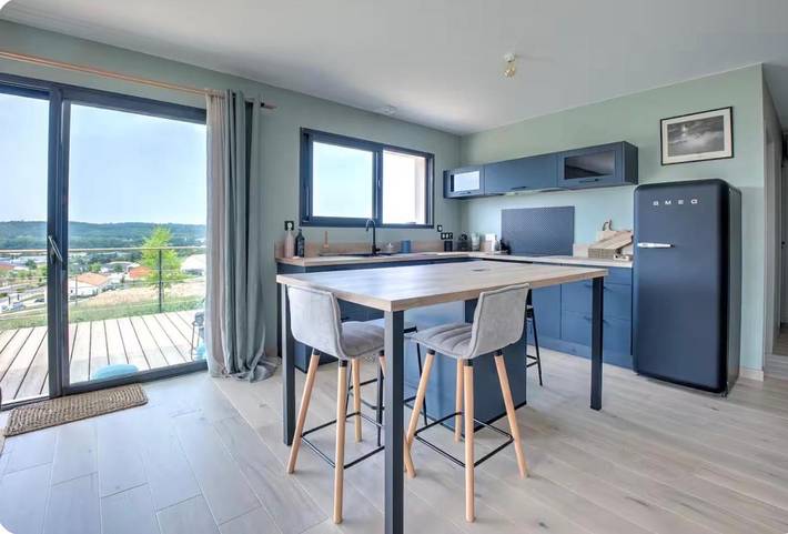 Location de vacances pour 2 personnes, avec jardin et vue, animaux acceptés à Boulazac - 4