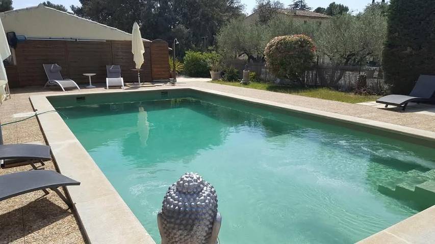 Maison de vacances pour 2 personnes, avec piscine et terrasse