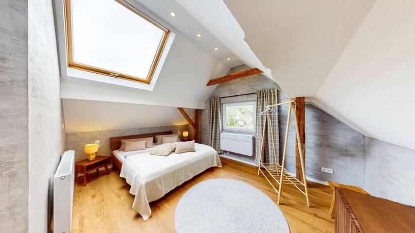 Ferienhaus für 6 Personen, mit Terrasse und Garten sowie Ausblick am Scharmützelsee