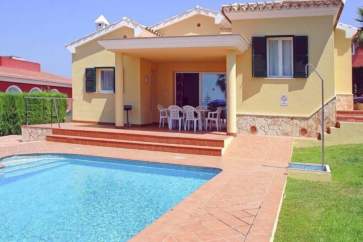 Villa für 7 Personen, mit Whirlpool und Garten, mit Haustier auf Menorca