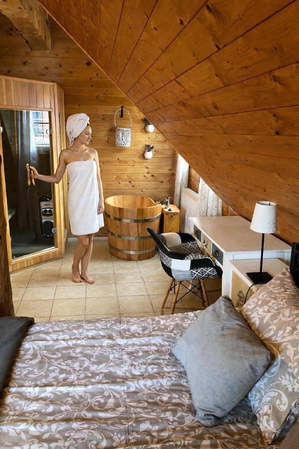 Ferienhaus für 4 Personen, mit Ausblick und Garten sowie Sauna am Riesengebirge Polen - 4