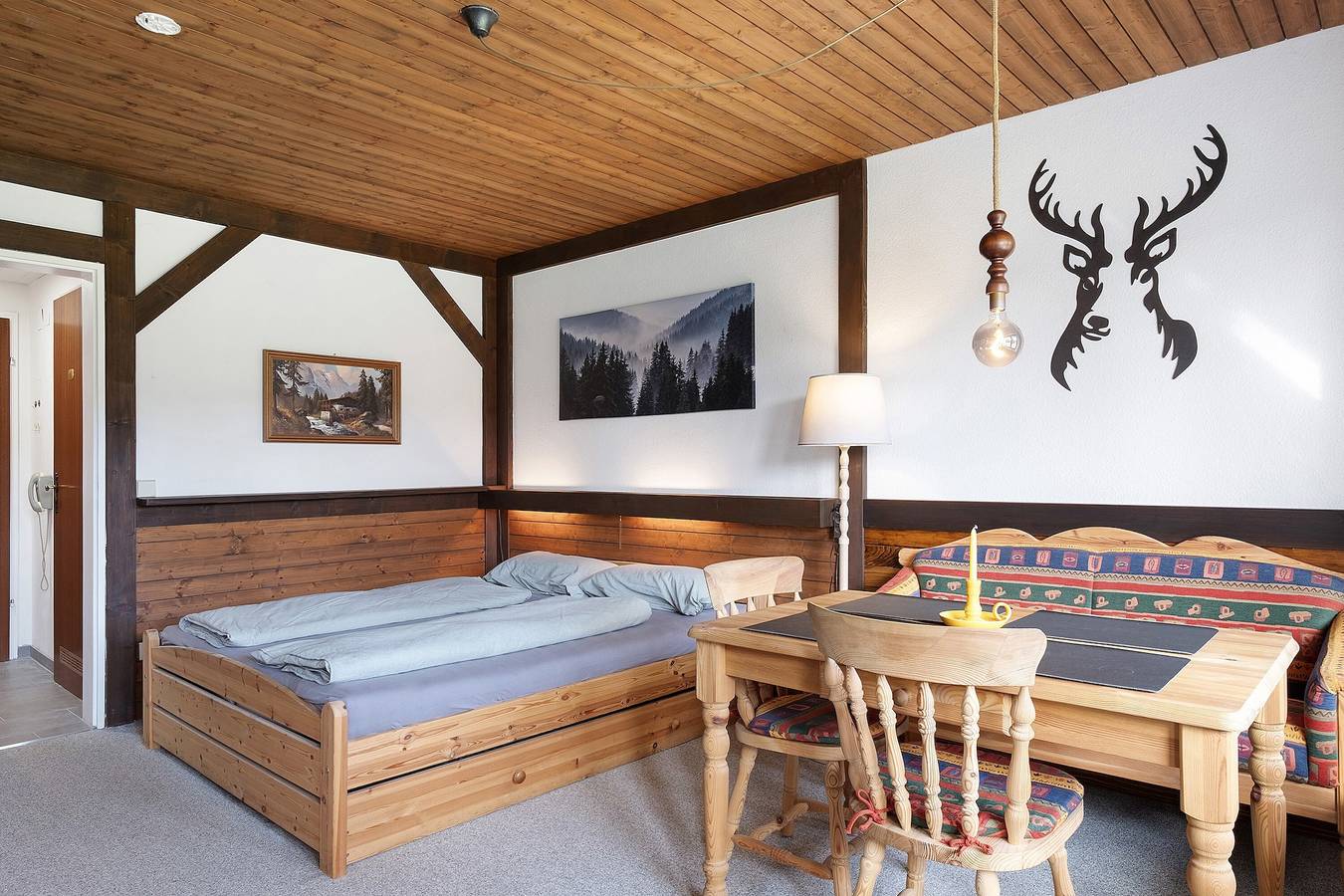 Ganze Wohnung, Apartment 'Auszeit' mit Bergblick, privater Terrasse und gemeinsamem Garten in Schönwald im Schwarzwald, Südschwarzwald