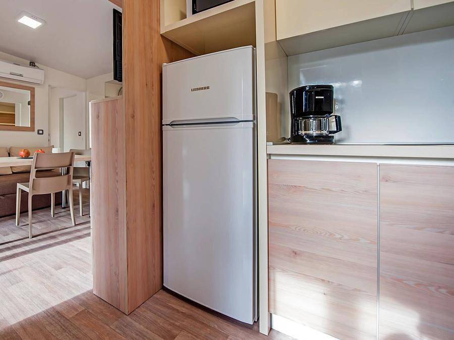 Camping Porton Biondi - Mobile home 6 persons - Mobile-home | Comfort | 2 Bedrooms | 4/6 Pers | Raised terrace | 2 bathrooms | Air conditioning | Tv in Rovinj, Rovinj region