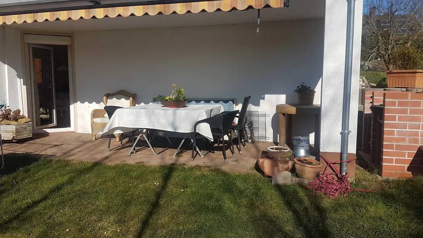 Ferienwohnung für 3 Personen, mit Terrasse und Garten in Main-Odenwald