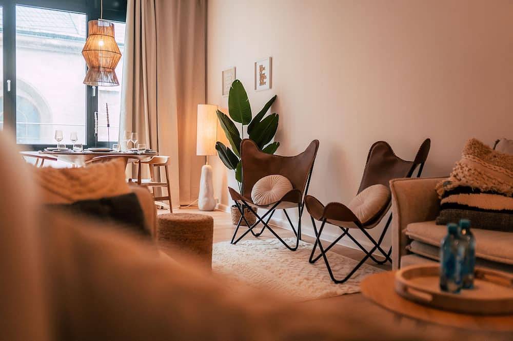 Ganze Wohnung, *Metropolitan* 1-Zimmer-Appartement mit Küche - Luga Homes - Nikolaikirche in Leipzig Mitte, Leipzig