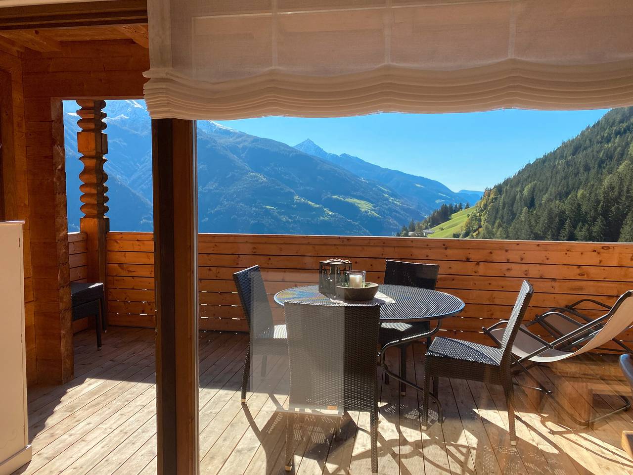 Appartamento intero, Appartamento vacanze "Bergsuite" con vista sulle montagne, balcone, giardino e Wi-Fi in San Martino in Passiria, Gruppo Tessa