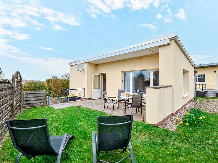 Ferienhaus für 3 Personen, mit Terrasse