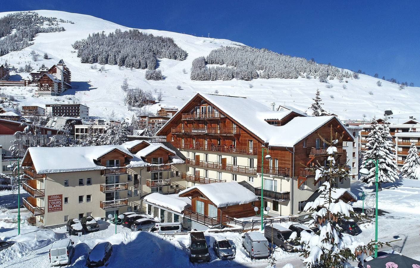 Estudio entero, Residence Odalys l'Ours Blanc at Les Deux Alpes in Vénosc, Les Deux Alpes