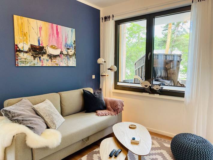 Ferienwohnung für 4 Personen, mit Balkon, mit Haustier in Baabe - 2