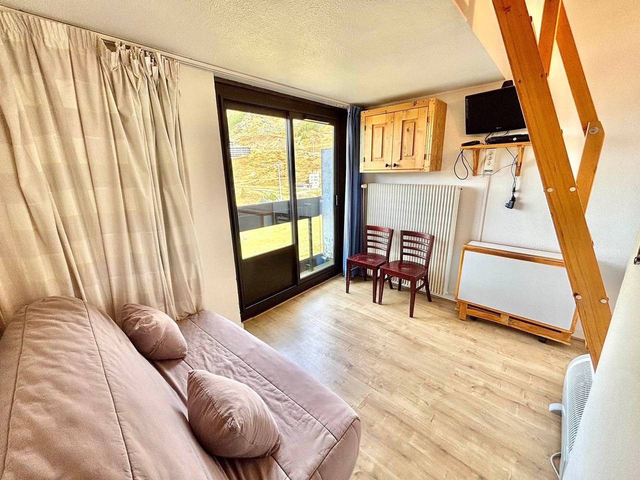 Studio voor 2 Personen in Les Menuires, Saint-Martin-de-Belleville