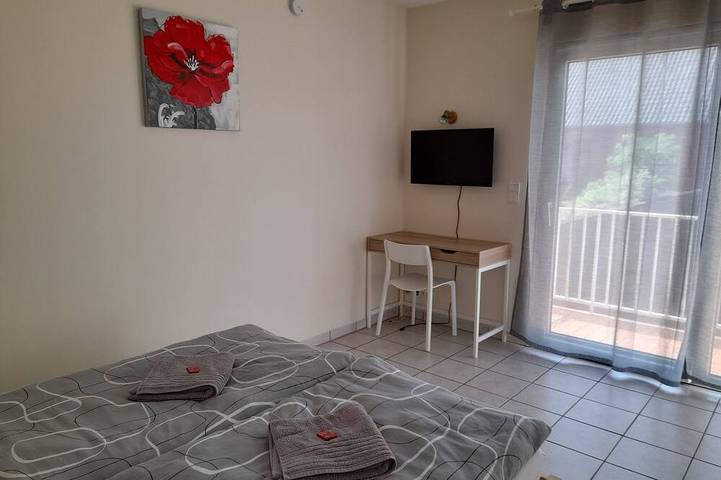 Gîte pour 2 personnes, avec balcon dans Duttlenheim