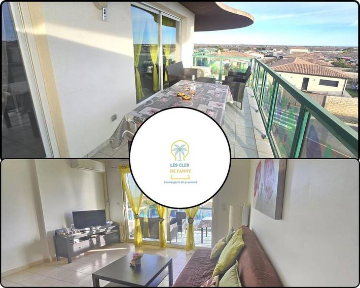 Apartamento de vacaciones para 2 personas, con terraza y vistas, Se admiten mascotas - 1