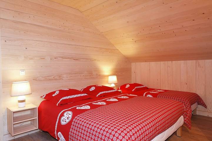 Chalet pour 10 personnes, avec balcon, animaux acceptés à Cordon - 3