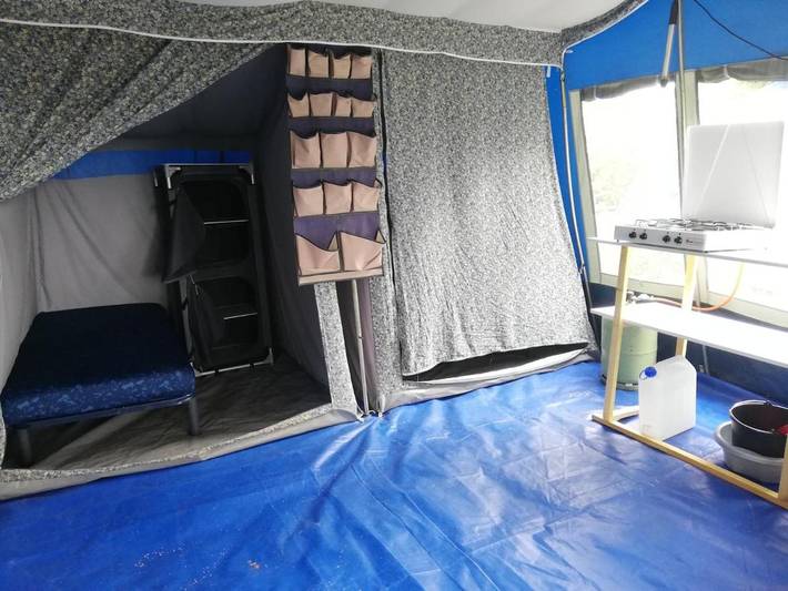 Camping pour 5 personnes, avec terrasse et jardin dans la Creuse - 4