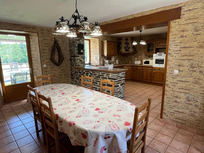 Ferienhaus für 10 Personen, mit Seeblick und Garten in der Normandie - 3