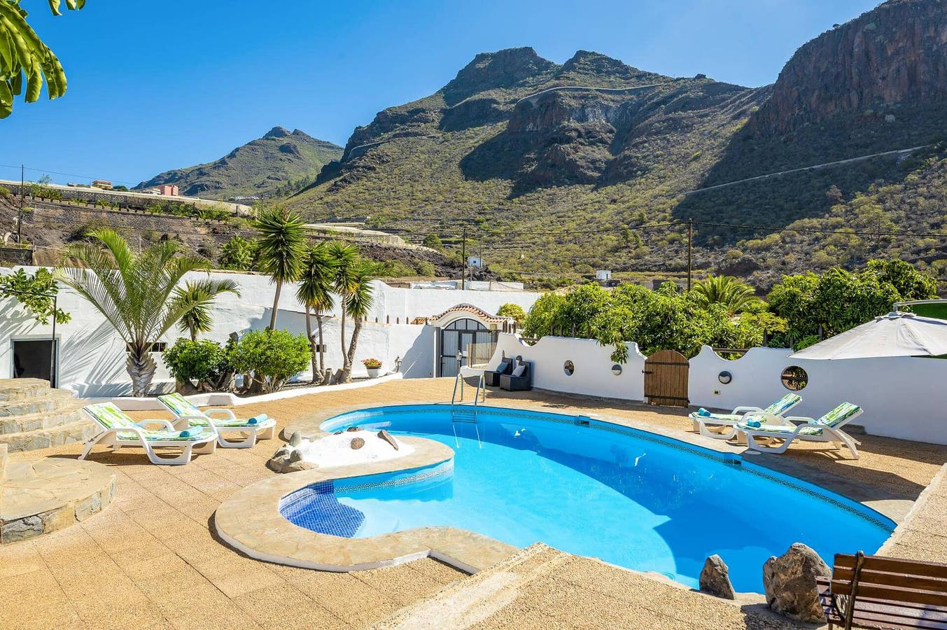 Chalet para 5 personas con jardín in Santiago del Teide, Tenerife Sur