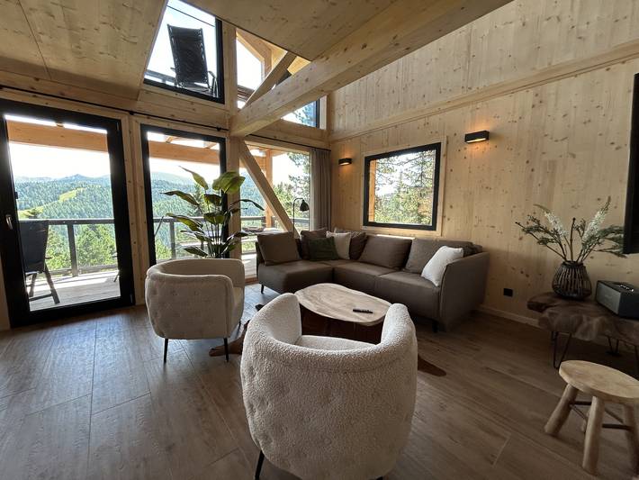 Chalet für 8 Personen, mit Sauna und Balkon an der Turracher Höhe