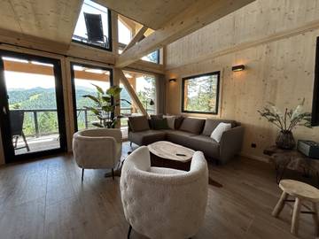 Chalet für 8 Personen, mit Balkon und Sauna an der Turracher Höhe